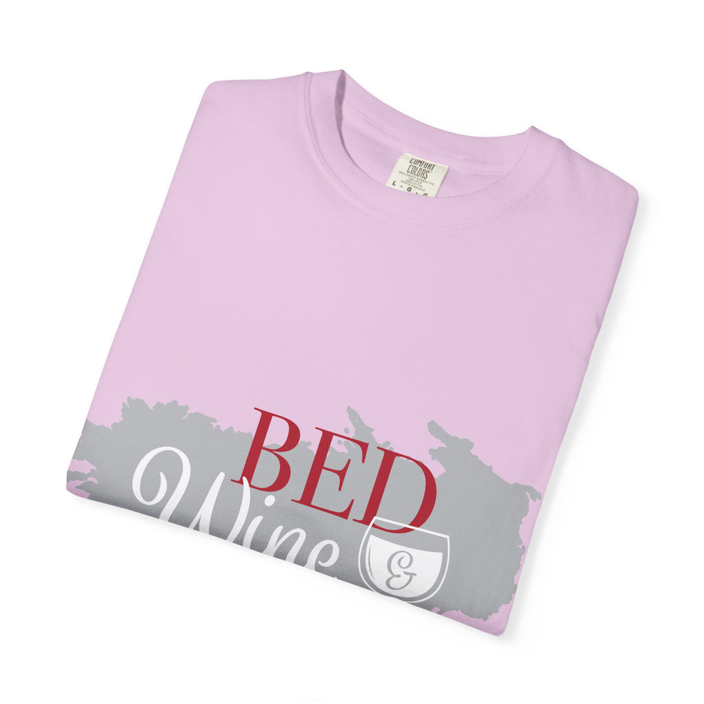 T-Shirt — "Red Wine Blue" Patriotic Graphic Tee (Fourth of July, Americana)