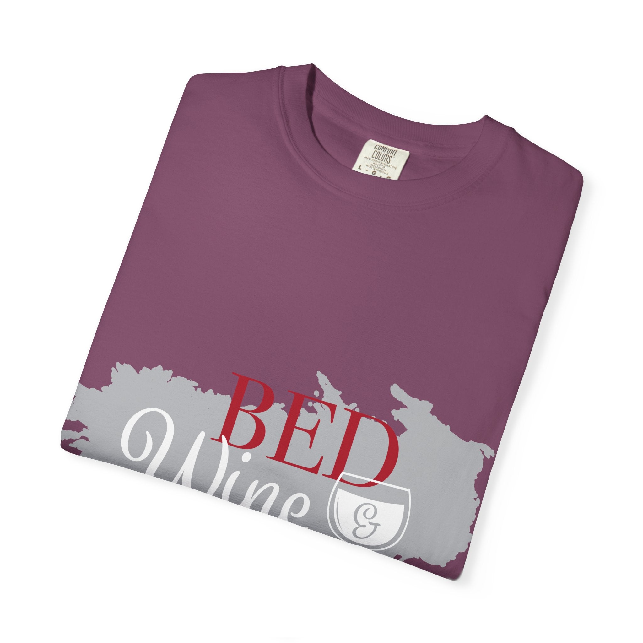 T-Shirt — "Red Wine Blue" Patriotic Graphic Tee (Fourth of July, Americana)