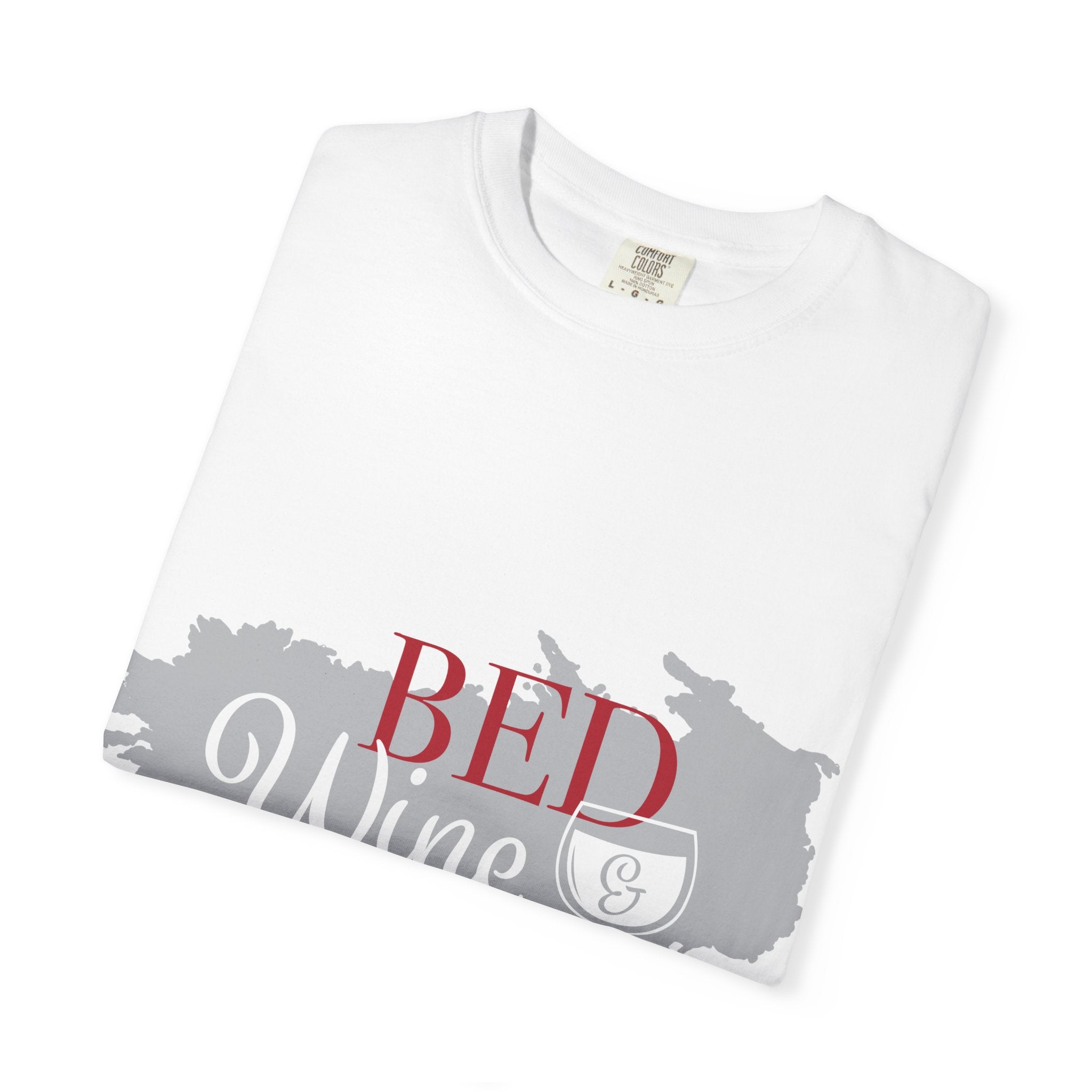 T-Shirt — "Red Wine Blue" Patriotic Graphic Tee (Fourth of July, Americana)