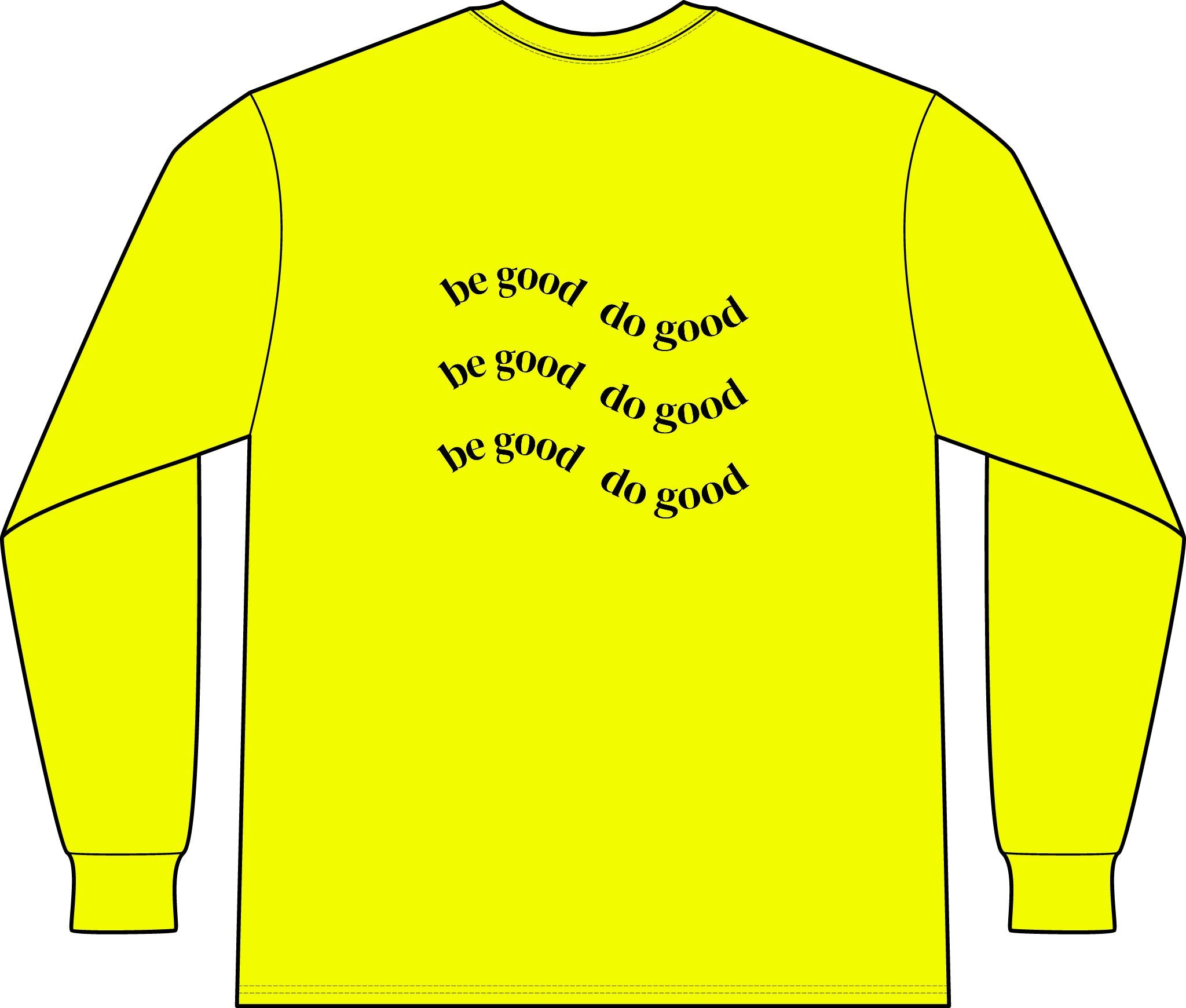 Long Sleeve Pocket Tee - "Cruisin' My Way into 60" Birthday Shirt with 'Be Good Do Good' Back Design