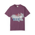 T-Shirt — "Red Wine Blue" Patriotic Graphic Tee (Fourth of July, Americana)
