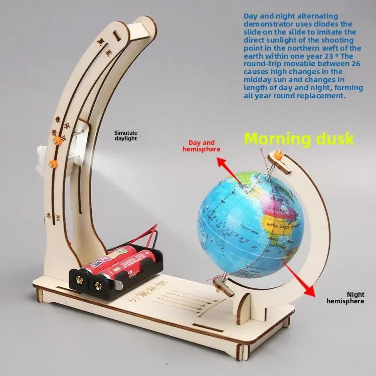 Kids Science Toy Day Night Alternation Globe Funny Teaching Aids