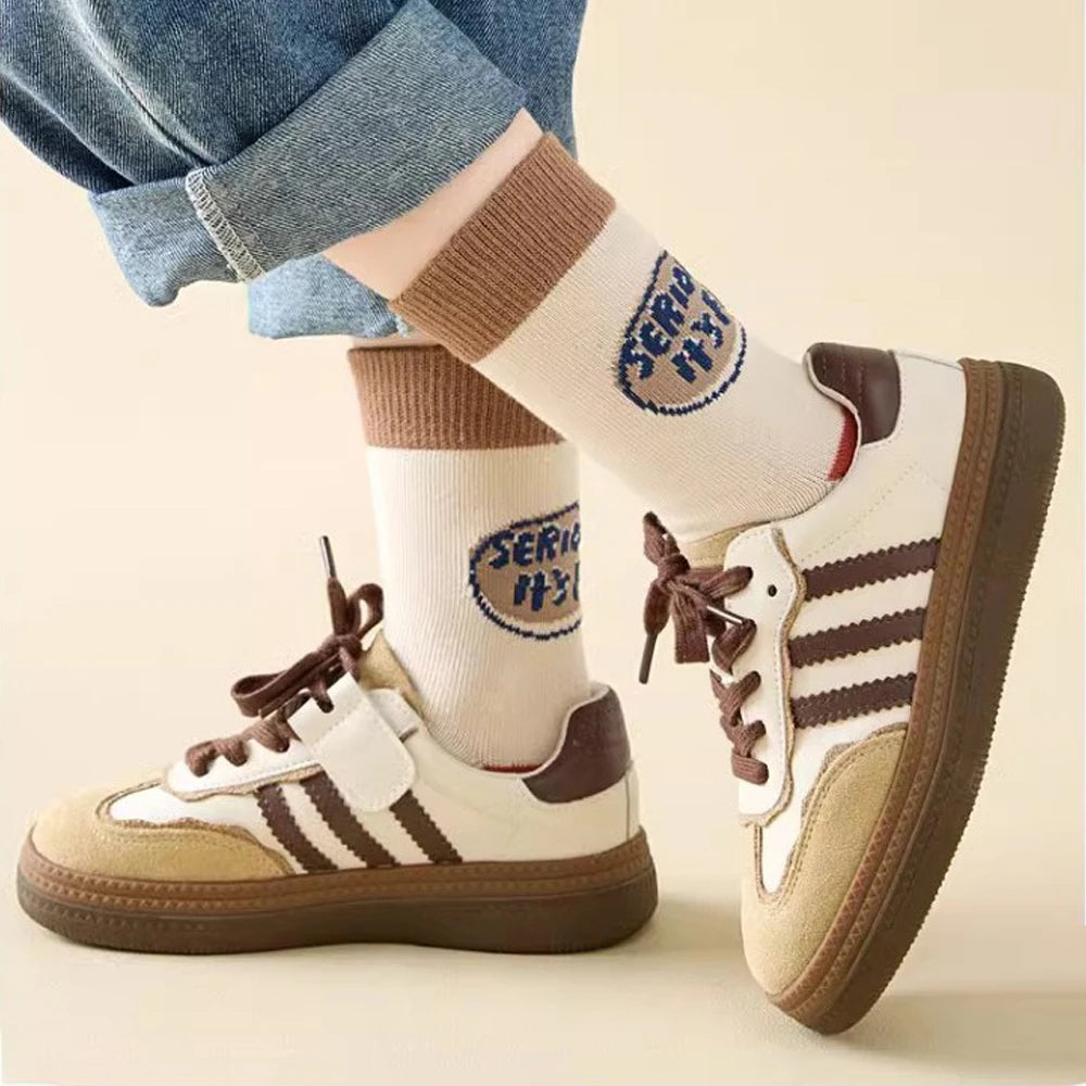 Children's Socks, Boys' Cartoon Cute Puppy Mid Length Socks , Students'