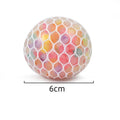 Rainbow Sensory Stress Relief Ball Squishy 3D Fidget Toy Kids