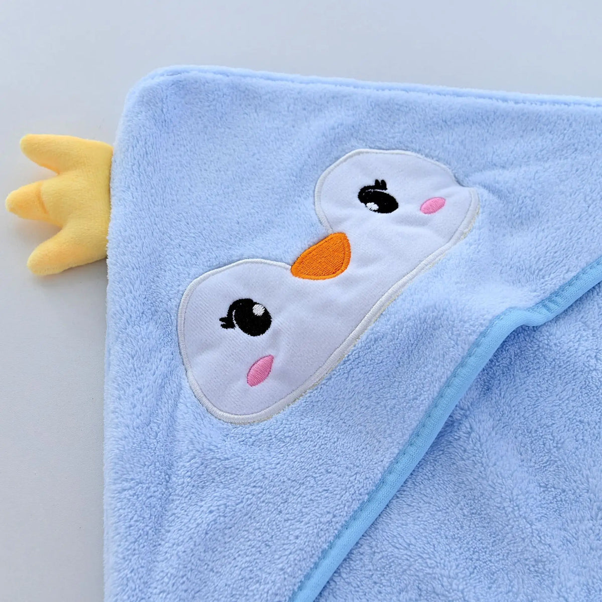 Cartoon Baby Bath Towel Infant Soft Bathrobe Hooded Swaddle Towel