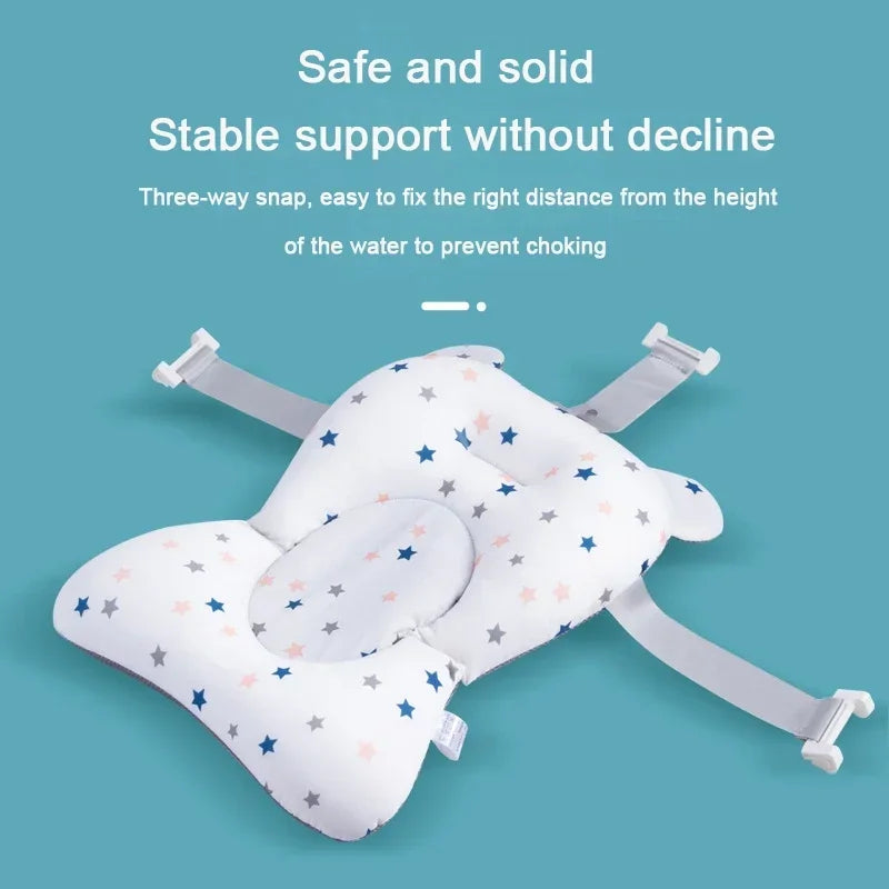 Baby Bath Seat Floating Water Pad Portable Foldable Baby Bathtub Pad