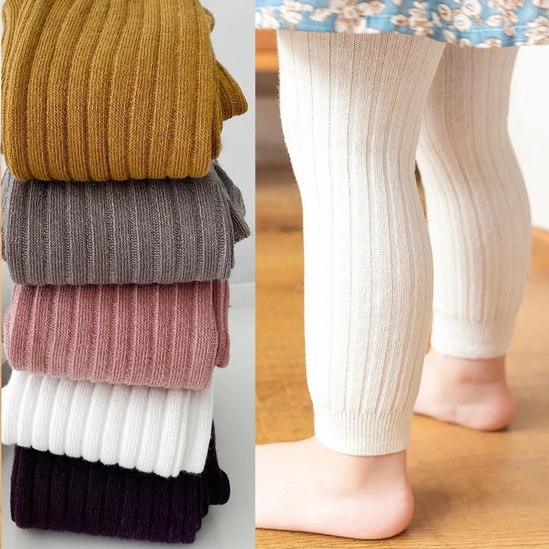 Spring Autumn Baby Boys Girls Pants Newborn Girl Leggings Tights Cotton