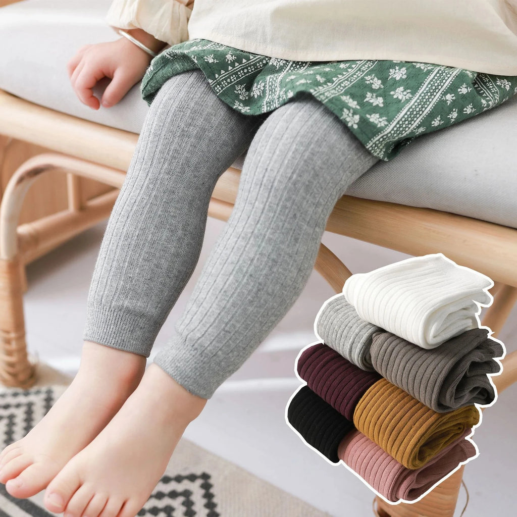 Spring Autumn Baby Boys Girls Pants Newborn Girl Leggings Tights Cotton