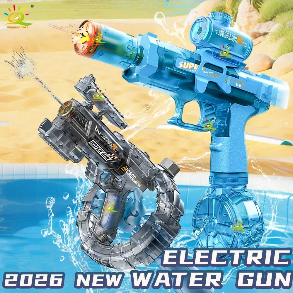 HUIQIBAO Children's electric water gun Toy, high-speed water sprayer,
