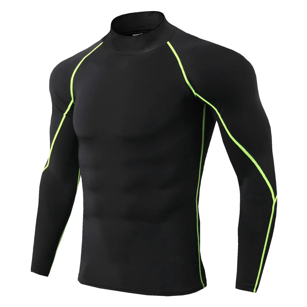 Men's Quick-Dry Long Sleeve Compression Shirt