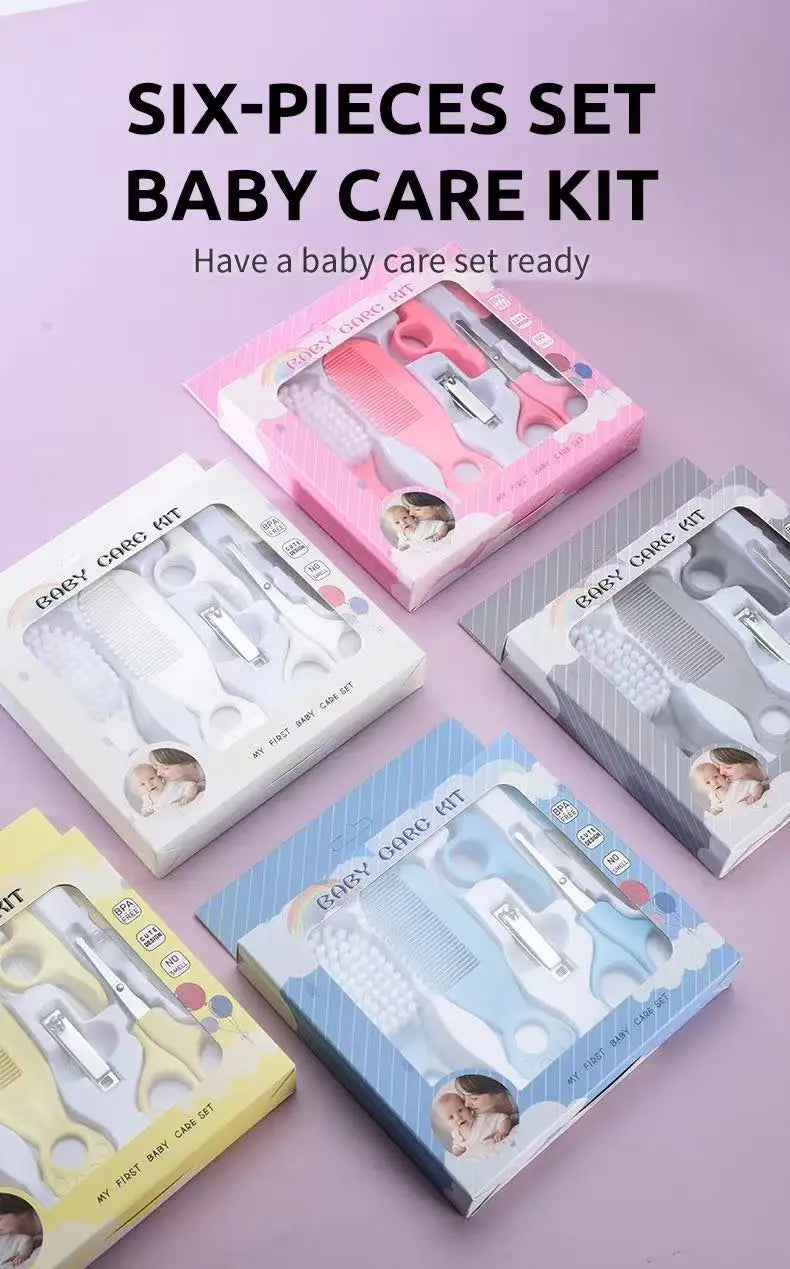 Baby Grooming Kit Baby Care Set BPA Free Design Comb Brush Nail