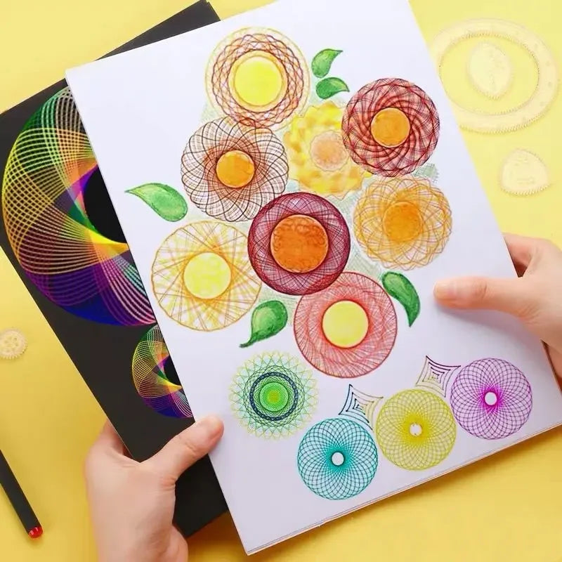 Creative Gears Geometry Spirograph Drawing Stencils Set Painting