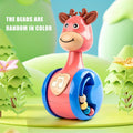 Roly Poly Baby Toy 6 to 12 Months, Tumbler Wobbler Toy for Infant Boy