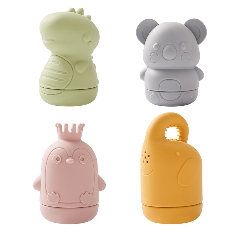 Baby Bath Toy Cartoon Animal Swim Bathroom Toy Toddler Water Baby