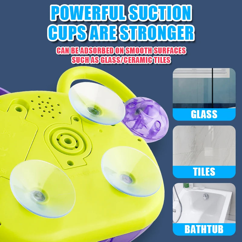 Baby Bath Soothing Toy Bathroom Bubble Machine Children's Fish Tank