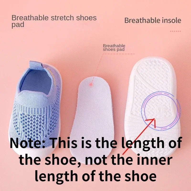Breathable Knit Mesh Walking Shoes Spring Summer Soft Sole