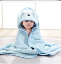 Poncho Bath Towel, Soft Newborn Bathrobe, Baby Cartoon Towel, Absorbent