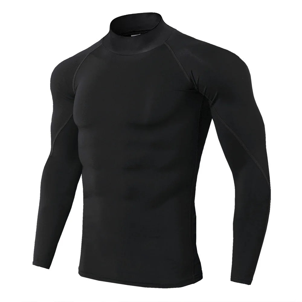 Men's Quick-Dry Long Sleeve Compression Shirt