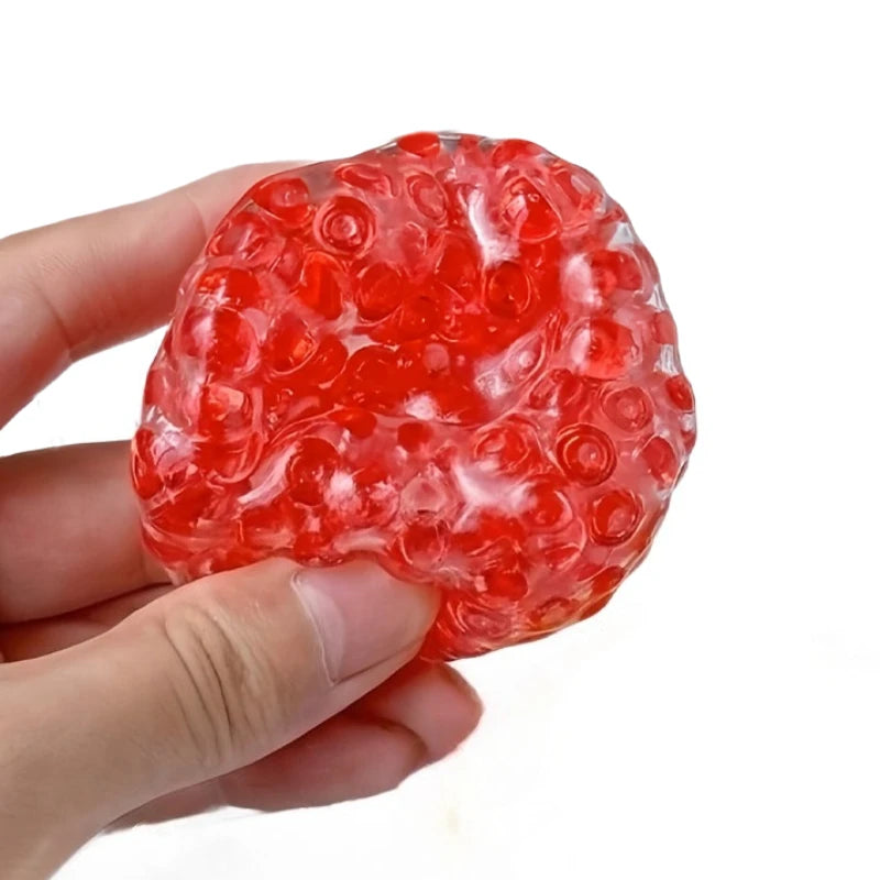 Squishy Balls Ice Beads Squeeze Toy Super Soft Mochi Fidget Toy Slow