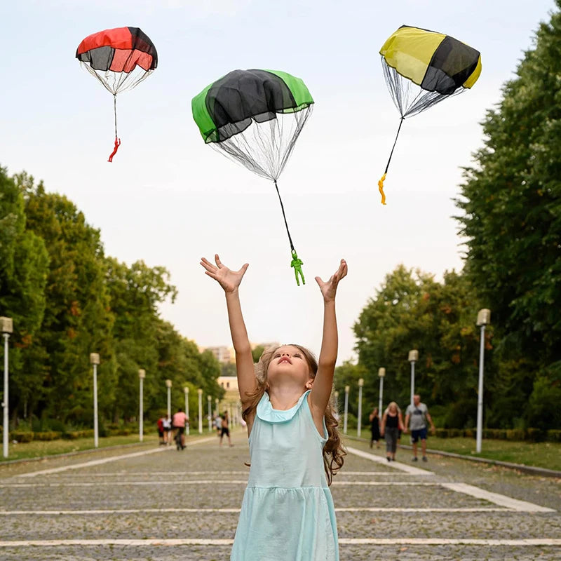 Parachute Toy Tangle Free Outdoor Flying Parachute Men Outside Toy