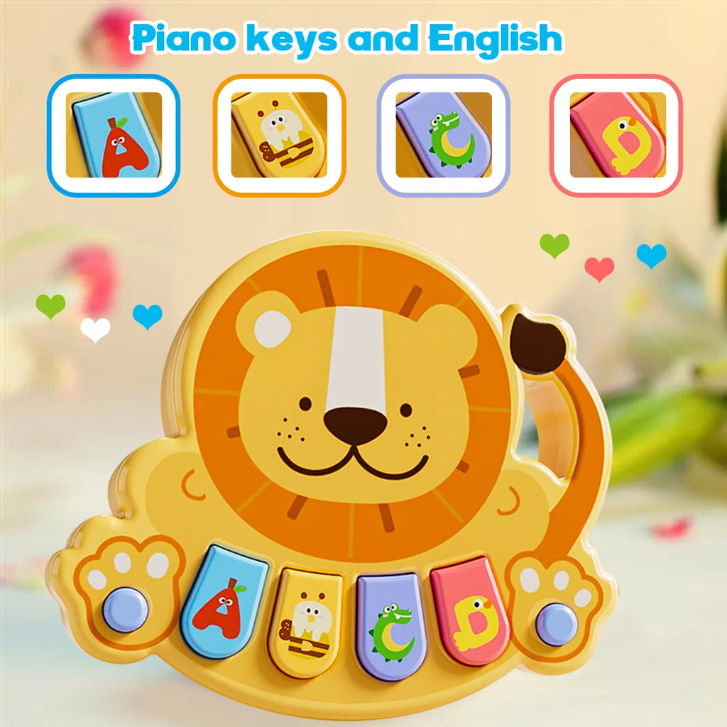 Baby Lion Music Box Toy Baby Music Enlightenment Toy Music Keyboard
