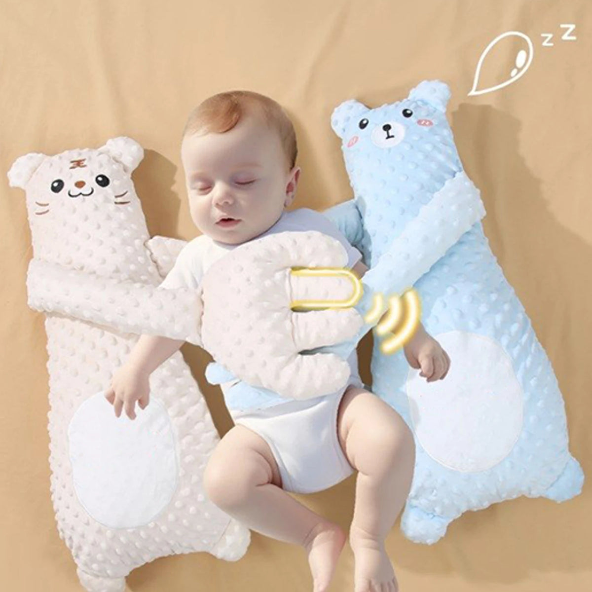 Electric Baby Sleep Patting Doll With Music Remote Control Baby