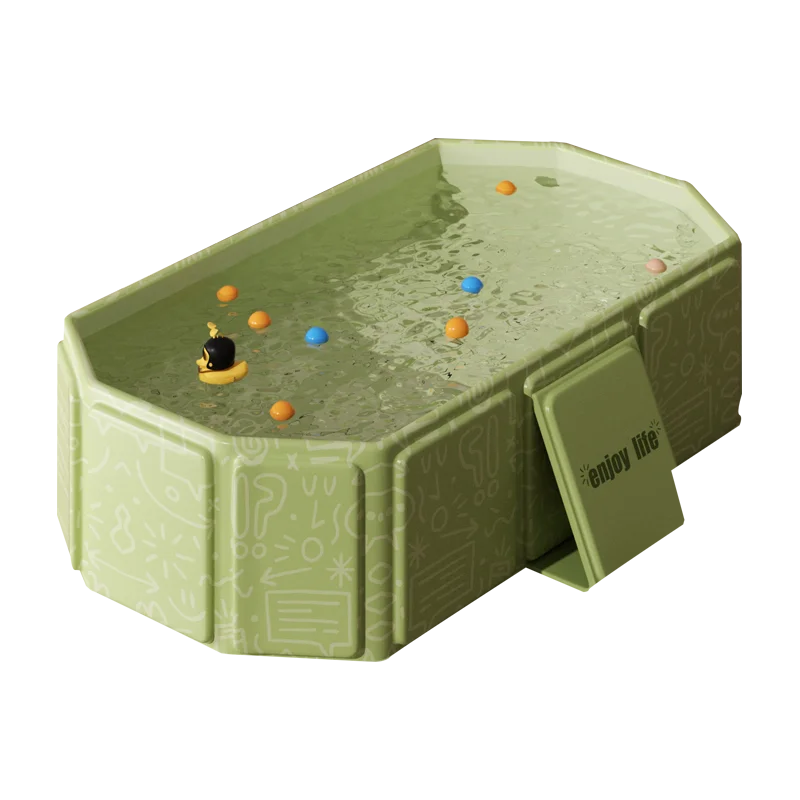 Baby Bath Basin Foldable Bath Basin Easy To Store Simple Bathtub