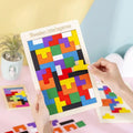 Wooden Puzzle Baby Early Education Fun Game Children Thinking Logic