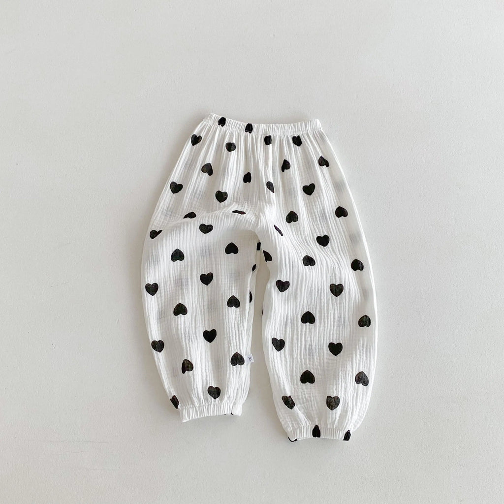 Baby Boys And Girls Summer Clothing Children's Anti Mosquito Pants