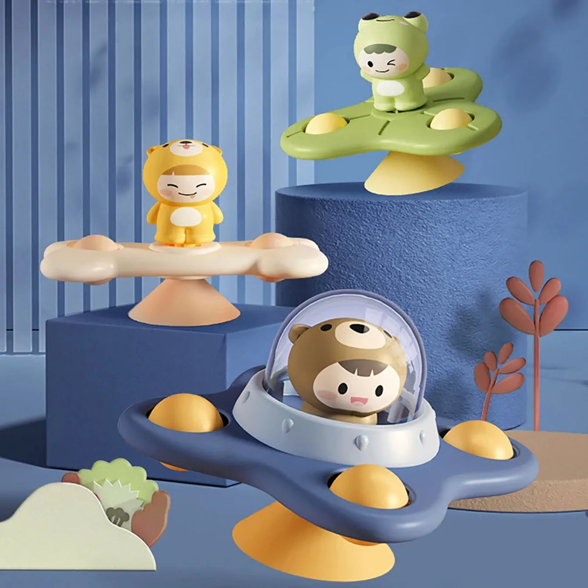 Baby Soothe Toy Cartoon Airplane Soothe Baby Baby Bath Fun Sucker