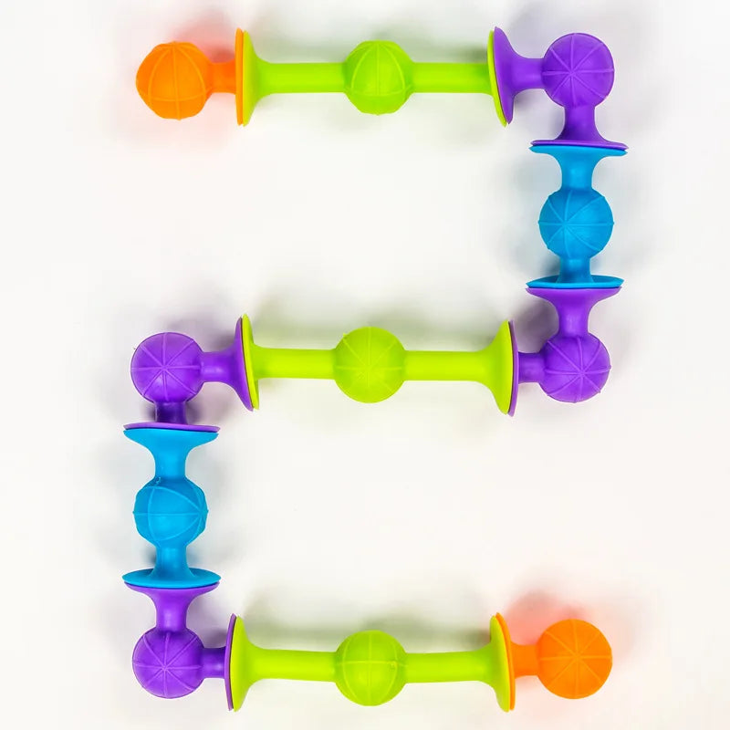 Suction Cup Toy, Soft Throw Darts Set,Building Blocks Pop Sucker