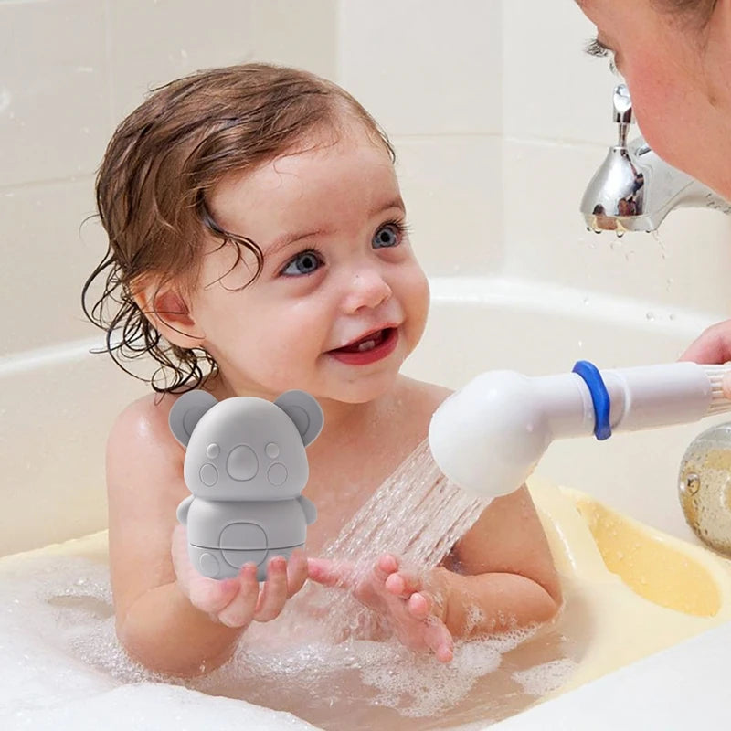 Baby Bath Toy Cartoon Animal Swim Bathroom Toy Toddler Water Baby