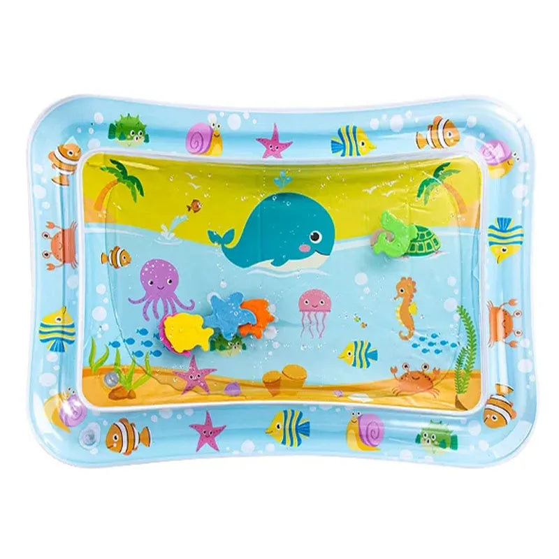 Baby Water Play Mat Inflatable Cushion PVC Infant Tummy Time Toddler