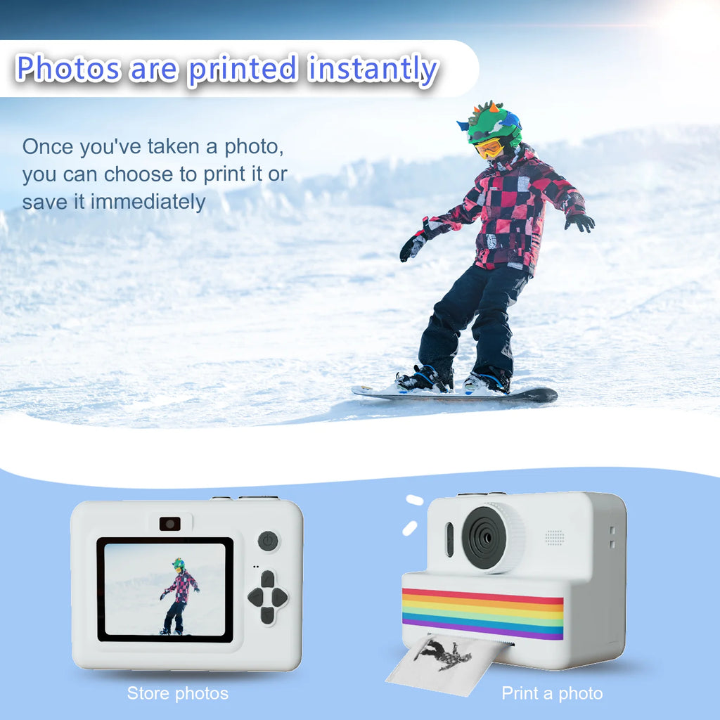 Digital Children Camera For Photography Mini Printer Portable Thermal