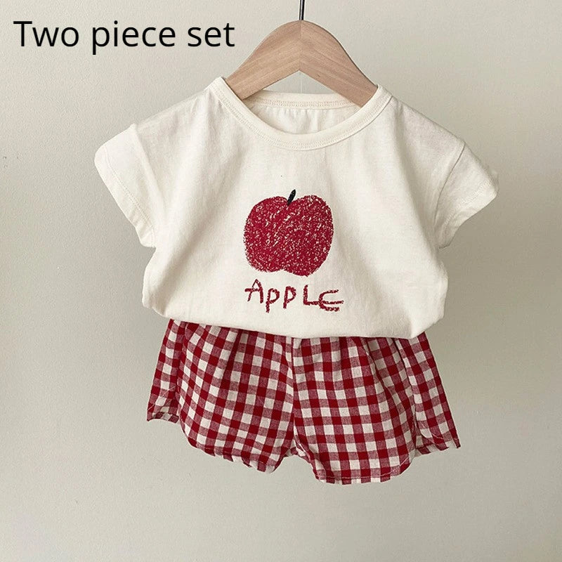 Baby Pajamas Sets Cotton Child Pajamas Toddler Summer Sleeveless Baby