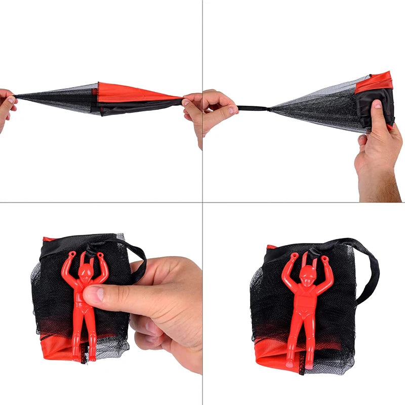 Parachute Toy Tangle Free Outdoor Flying Parachute Men Outside Toy
