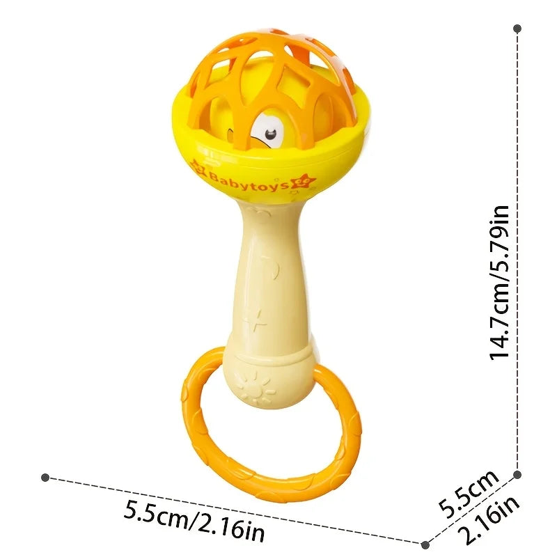 3/1pcs Baby Rattles 0 12 Months Baby Educational Toy Shaker Grab Spin