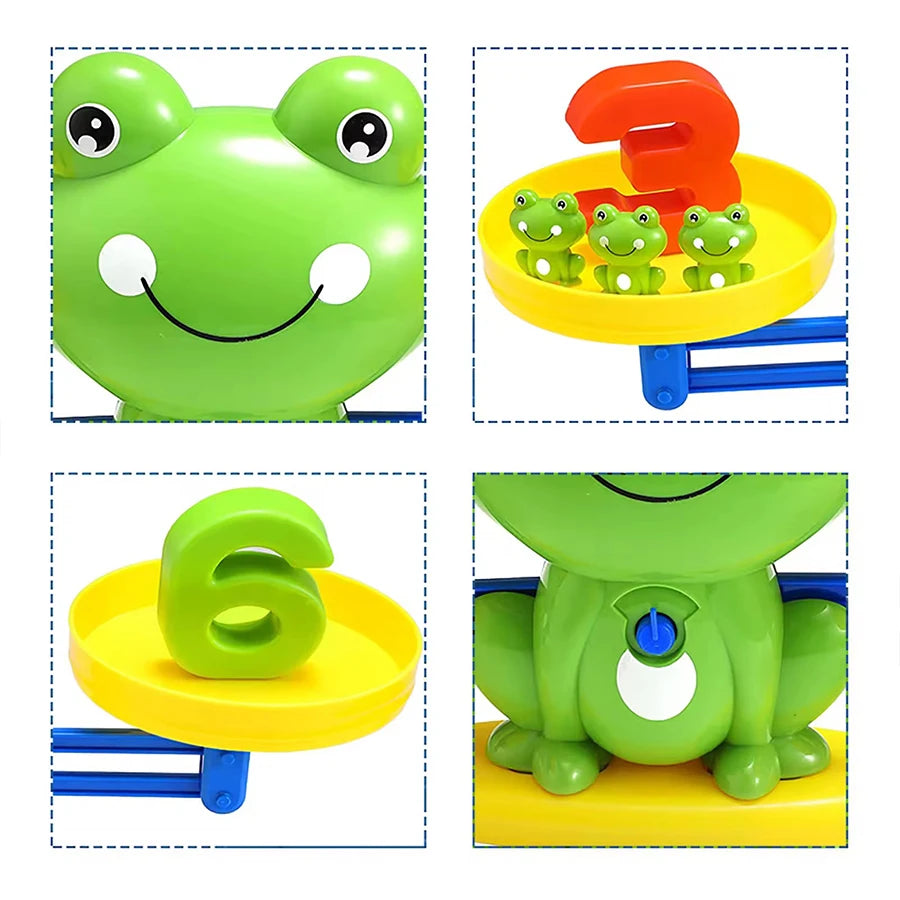 Mathematical Intelligence Math Toy Funny Frog Scale Children's Early