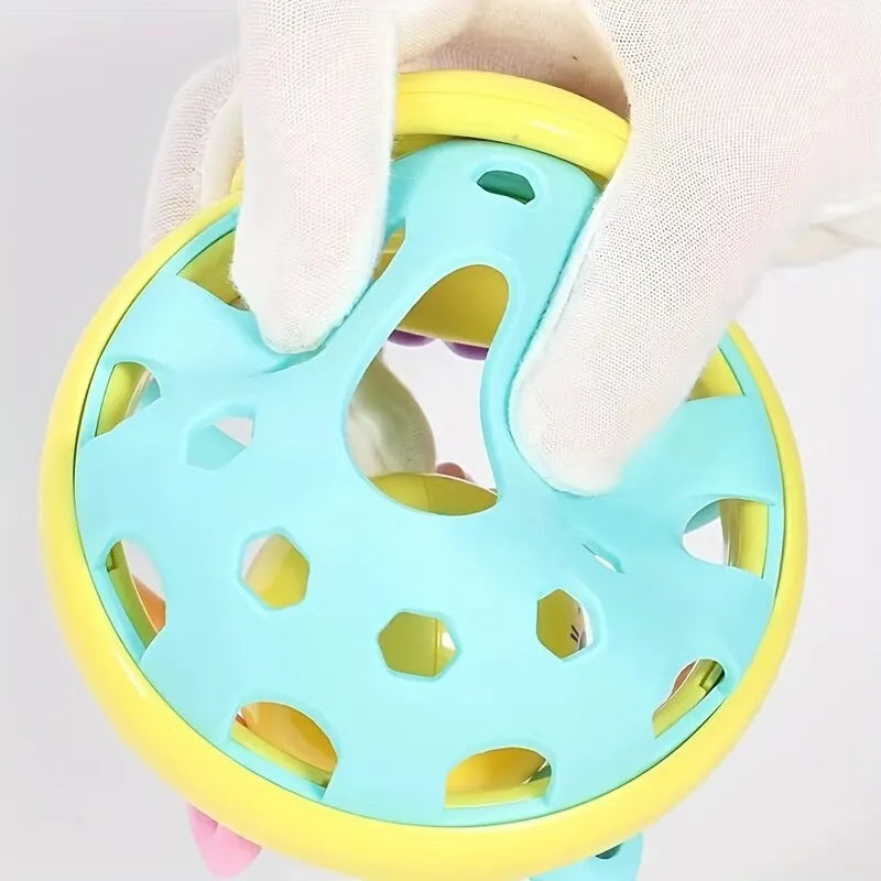 10cm Baby Toy Catch Ball Bendy Baby Walker Rattles Develop