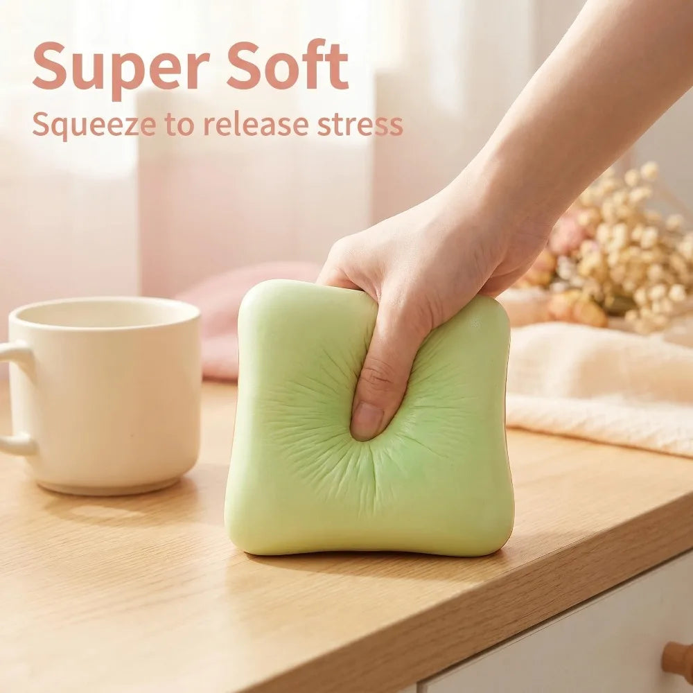 Simulation Butter Toast Bread Squishy Toy for Stress Relief Soft