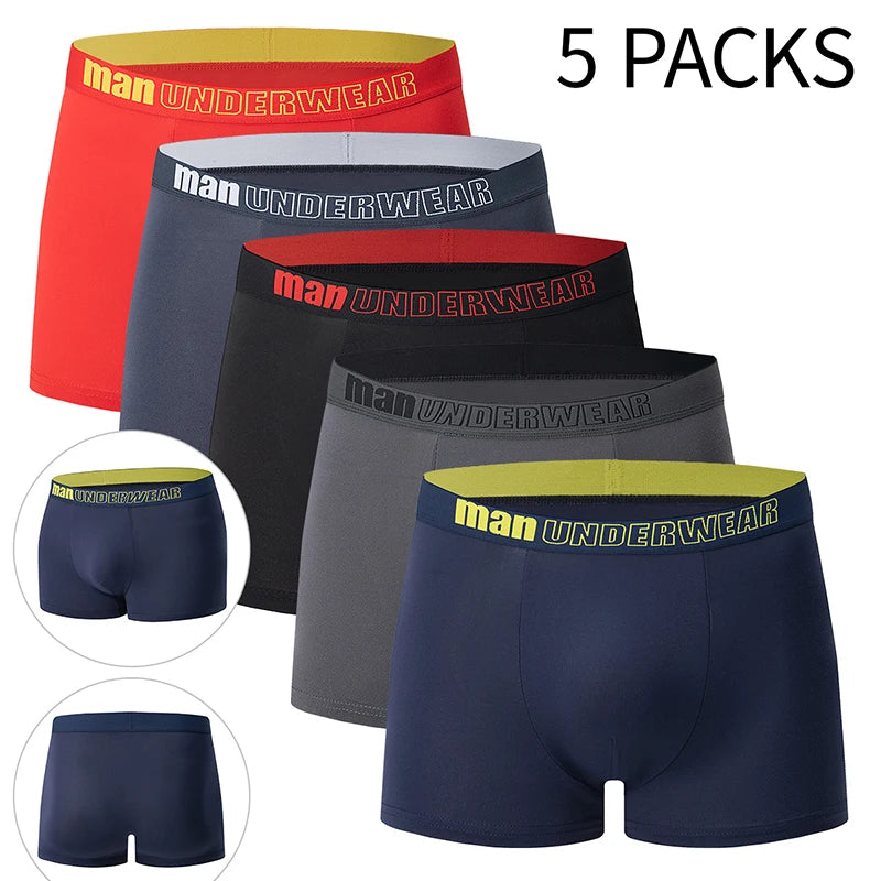 Men's Printed Boxer Briefs - 4 or 5 Pack