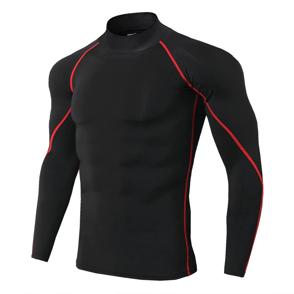 Men's Quick-Dry Long Sleeve Compression Shirt