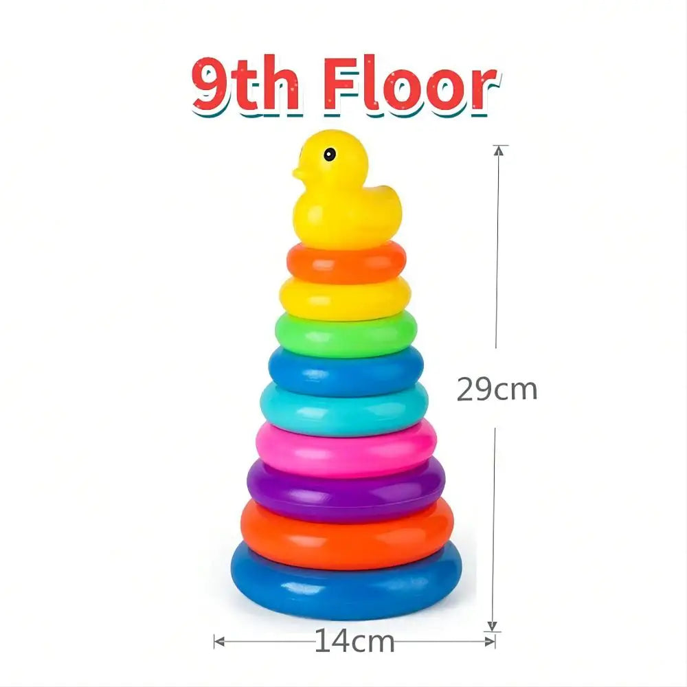 Montessori Baby Toy Rolling Ball Tower Montessori Educational Games