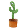 1pc Dancing Cactus Toy,Repeat Talking,Song Speaker Wriggle Dancing