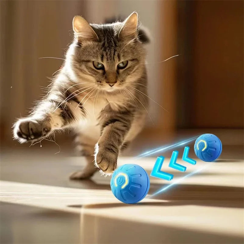 Smart Dog Toy Ball Electronic Interactive Pet Toy Moving Ball USB