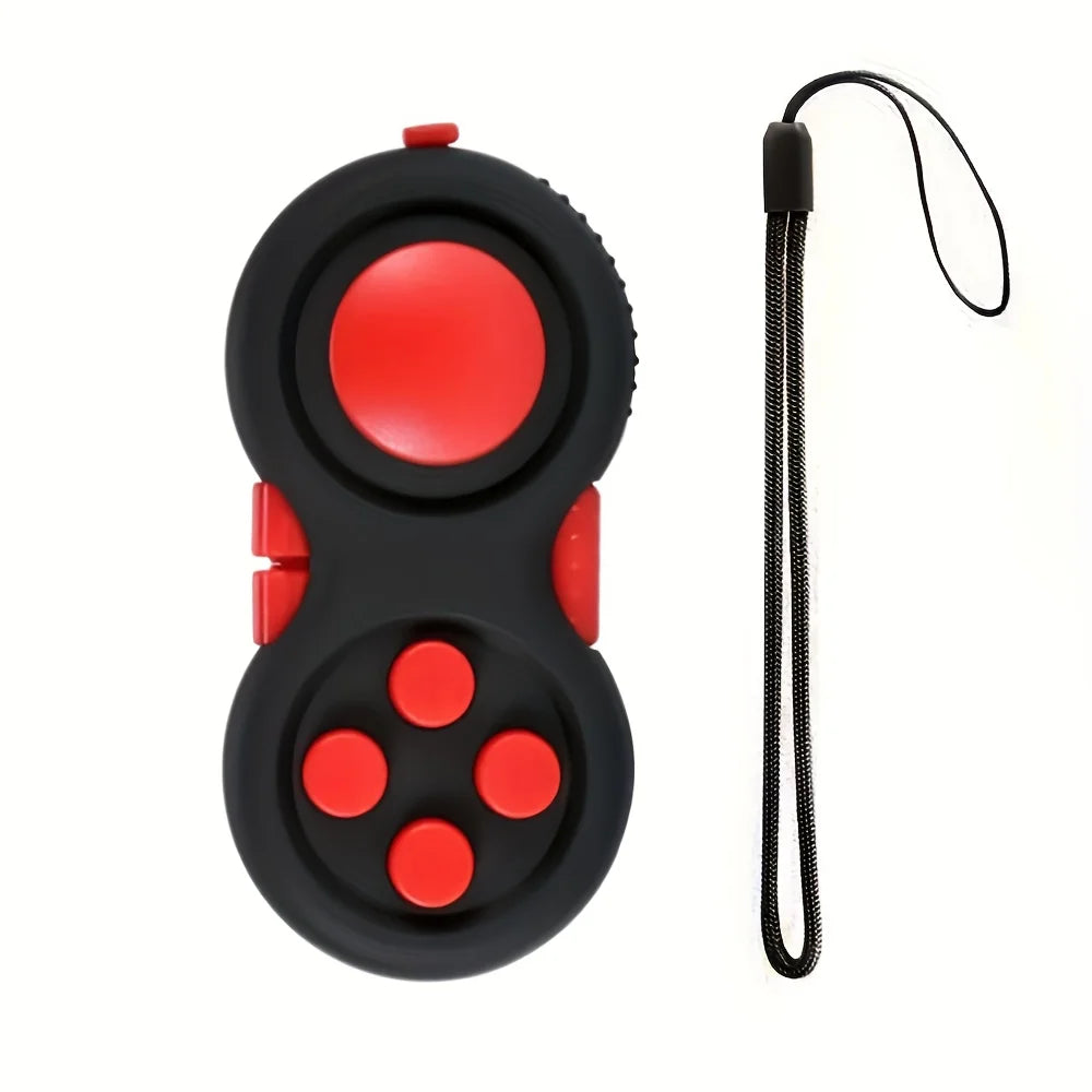 Fidget Pad with 8 Fidget Functions, Fidget Controller Stress Reducer,