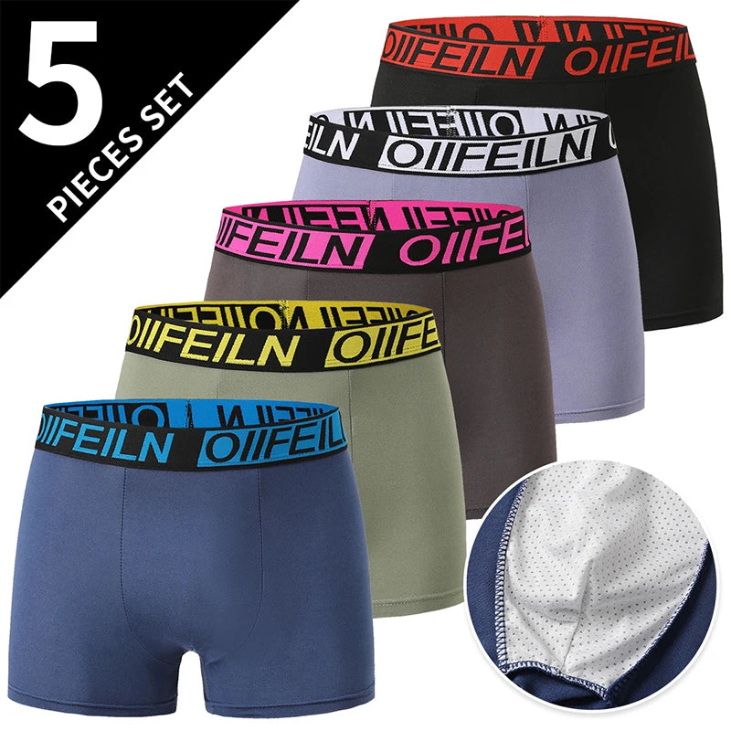 Men's Printed Boxer Briefs - 4 or 5 Pack