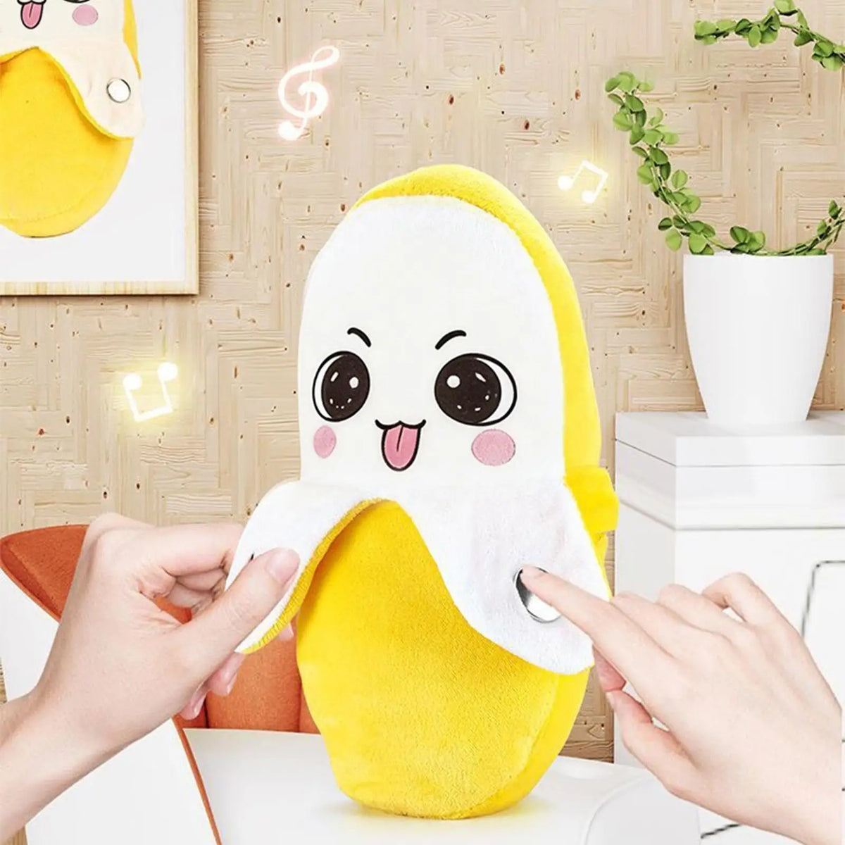 Banana Baby Beat Sensing Creative Fruit Novelty Parent-Child Musical