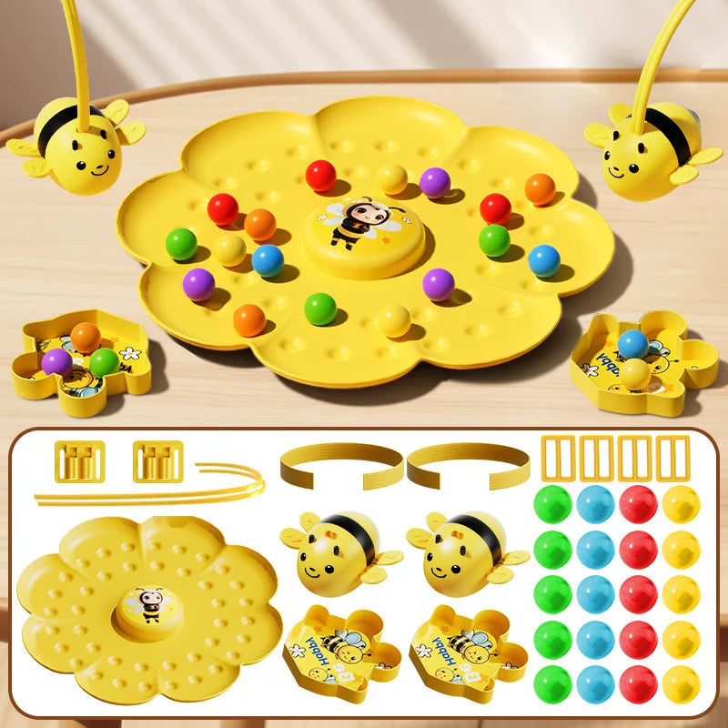Little Bumblebee Multifunctional Board Game Puzzle Fishing Toy