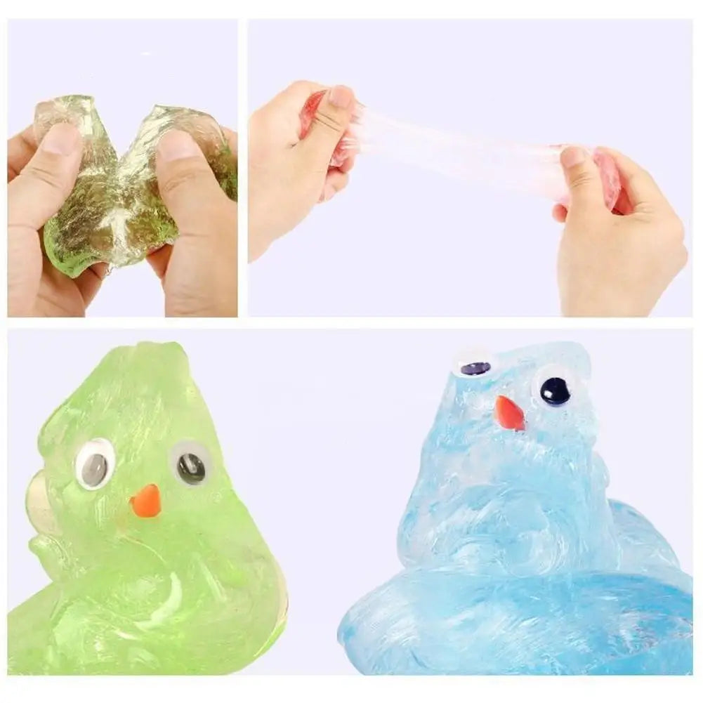 Colorful Non-Newtonian Liquid Decompression Toy Transparent Elastic